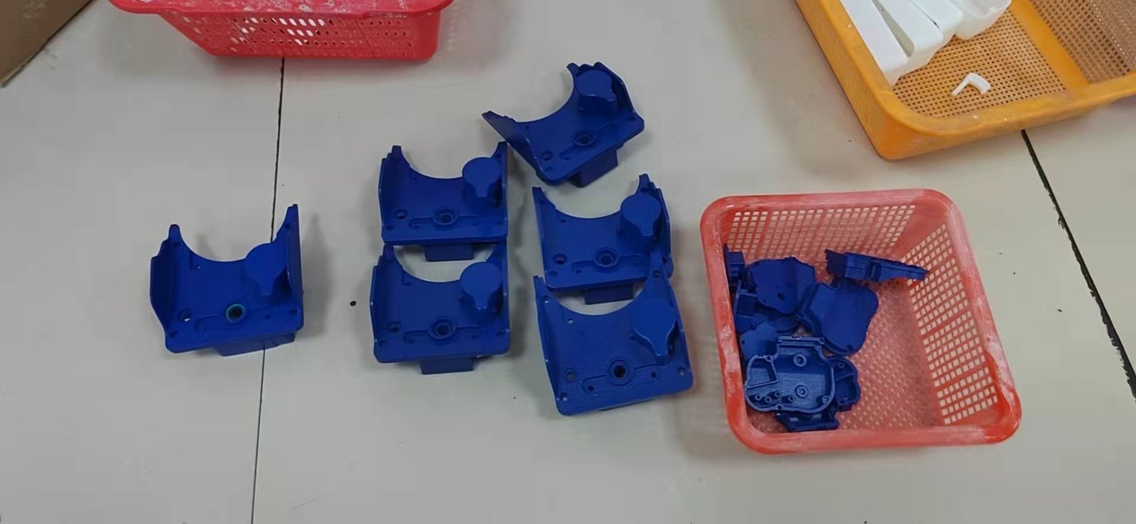 Painted Blue Mjf Parts — Solidus 3D portfolio